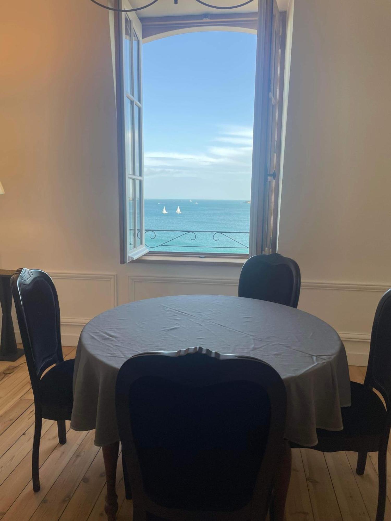 Le Royal XIX Dinard Vue Mer Luxe Экстерьер фото