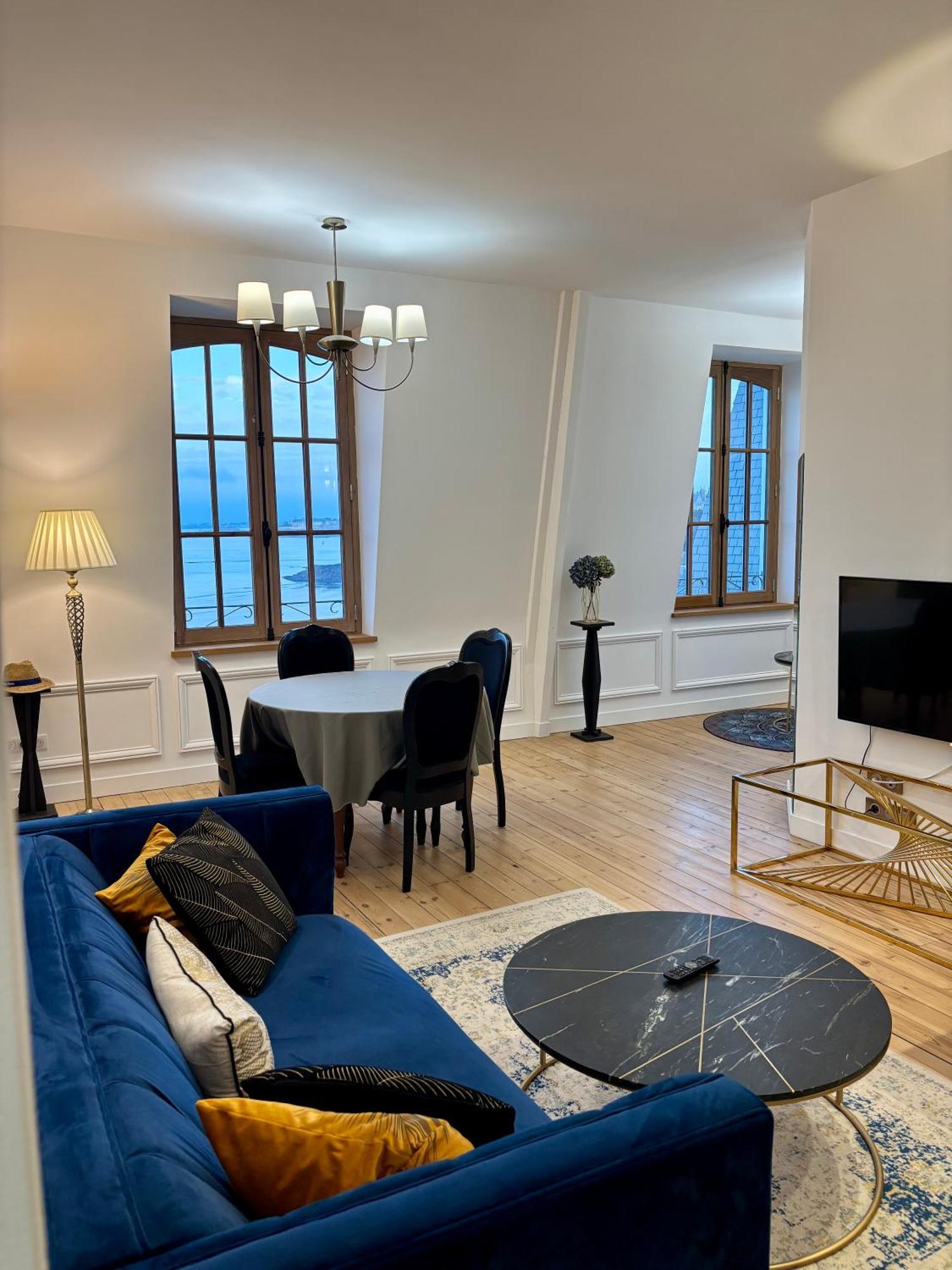 Le Royal XIX Dinard Vue Mer Luxe Экстерьер фото